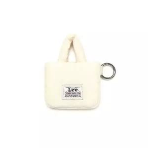 브랜드정품 리 LEE 퀼팅 미니백 키링 아이보리 361994