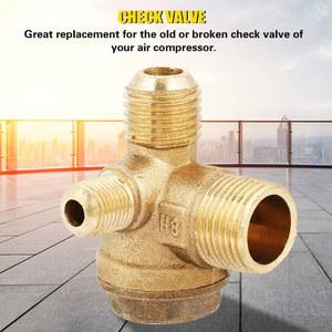 밸브 에어 체크 수나사 90도 황동 예비 부품 20x14x10mm