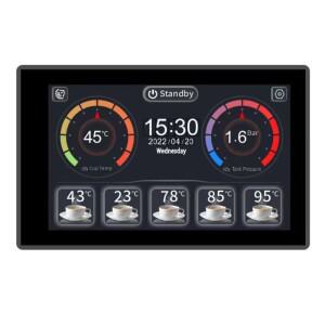 액세서리 ODM 유형 지능형 제어 터치 스크린 PCB 주방 온도 조절기 밀크 티 MK265T 용 스팀 컨트롤러