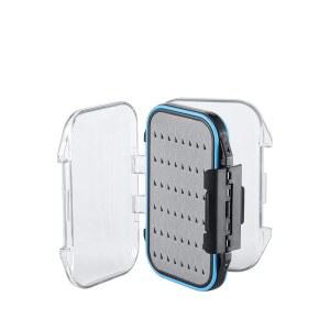 고넥스 플라이 박스 낚시 지그 양면 방수 경량 이지 그립 투명 뚜껑 미끼 박스, 4.1