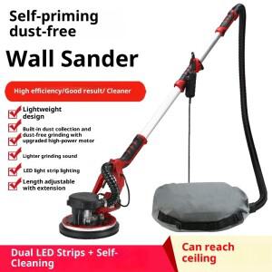 9인치 225mm 벽면 연마 샌드페이퍼 기계 셀프 클리닝  폴 조명 포함 천장 및