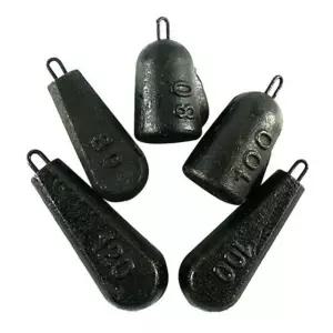 씨타임 케이피싱 종추 20호 25호 30호 다운샷추 쇠추 봉돌 선상낚시 우럭낚시