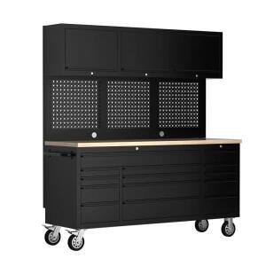 자동차 수리 작업대 14 펌핑 도구 조합 캐비닛 카트 유지보수 다용도 서랍형 보관함 다목적