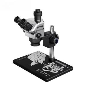 루웨이 LW-TR03-B3TV 기크 퓨처 현미경 고화질 7-68배율 휴대폰 PCB 납땜 수리용