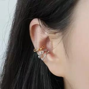 사슬 체인 이어커프 귀찌 링 FAr3+7dGY