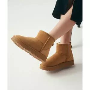 SALT AND CHOCOLATE SAC 플랫폼 양털부츠 미들 412346018 (4cm)