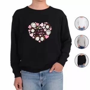 맨투맨 전색상 가정의달 행복한가족 n2 프린트셔츠 gwz6+3Bek