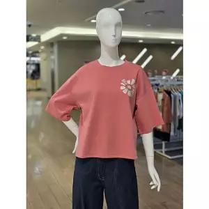 발렌시아 플라워 페인팅 맨투맨 티257GC38 504961