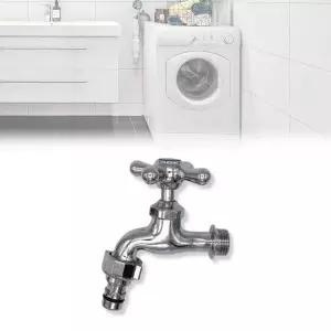 [셀러에이드]정원 베린다 호스연결 세탁기 수도꼭지 화장실 벽수전