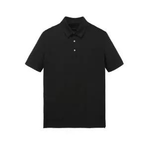 질스튜어트 JILLSTUART 뉴욕 남성 [GENTLE JERSEY] 블랙 반팔 카라 레귤러핏 티셔츠