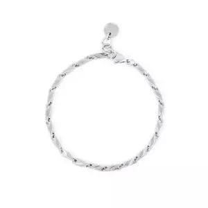 JBANS CLASSIC 미니멀 프리즘 써지컬스틸 체인 팔찌 (C2301-AC953_SV)