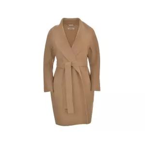 25FW 메시 MESSI 벨티드 울 코트 카멜 2529016061 045