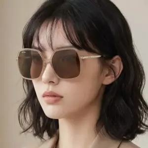 선글라스 MM0059D 72E 명품 브라운 오버사이즈 뿔테 아시안핏