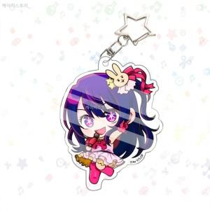 최애의아이 아크릴 호시노아이 루비 아쿠아 열쇠고리 키홀더 카나 키링