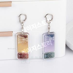 붕괴스타레일 상시 한정 가챠 티켓 아크릴 키링 열쇠고리 레이저티켓 장식 코인
