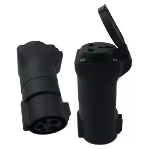 EVSE J1772 AC 범용 소켓 어댑터 자동차 충전기 커넥터 220V 전기 오토바이 스쿠터 RV 순찰
