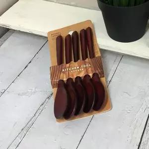 TBZ 옻칠 티스푼 5개입