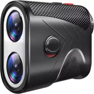 1200야드 거리 측정기 골프 슬로프가 있는 7배 확대 플래그 잠금이 레이저 0.5야드 정확도 골퍼 및 사냥을