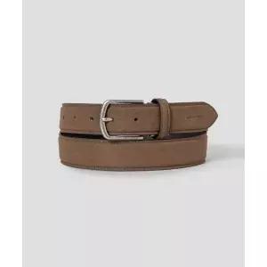 BEANPOLE ACCESSORY 스웨이드 캐주얼 버클 벨트 브릭