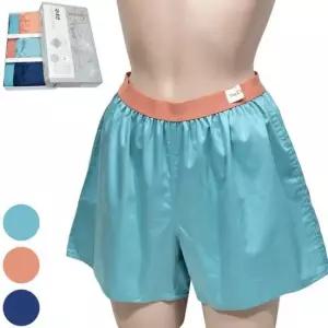 더끌리오)60수 여성용 사각 트렁크 팬티 3매입 스타킹 여성내의 팬츠 팬티스타킹 덧신