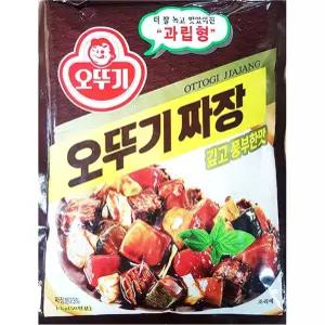 업소용 짜장면 1kg 짜장분말 간짜장 식당 식자재 요리 재료 오뚜기 짜장소스