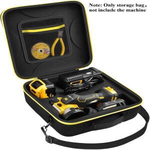 (DEWALT 그라인더 20V MAX 컷오프 툴 3 in 1 브러쉬리스 DCS438B 호환) 휴대용 가방 (충전기 포함)