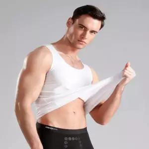 남자 러닝셔츠 난닝구 햄라인 민소매 쿨맥스 러닝2P 화이트2P QWFIDRDU