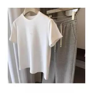 여성용 프린트티 반팔 티셔츠 레터링 슬림핏 블라우스 여름 트렌드 KS2