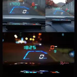 헤드업디스플레이 HUD 속도계 3S 필름 자동차 반사 차량용wiq632