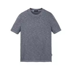 질스튜어트 JILLSTUART 뉴욕 남성 차콜 피그먼트다잉 슬러브 싱글 반팔티셔츠