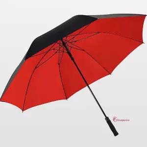 골프우산 튼튼한 2중 장우산 의전용 2겹 양산 초대형 양우산zab395
