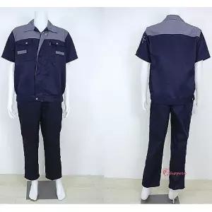 여름근무복 유니폼 반팔 작업복 바지 하계 잠바 회사 쿨링 밴딩 상의 단체티pqr213