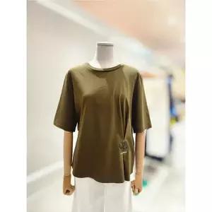 발렌시아 라운드넥 백 레터링 티257MC16 505080