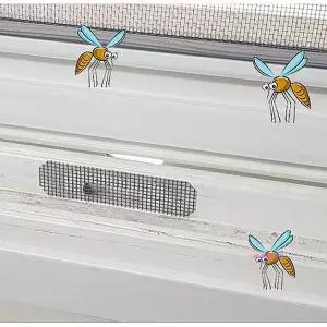 물구멍방충망 검정 창문 50개 벌레 샷시 국산 붙이는 샤시 스티커 날파리vwx508