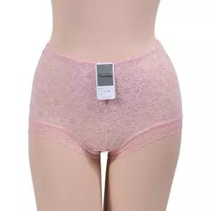 챠밍)앞면 망사 플라워 자수 누디라인 여성 맥시팬티 스타킹 여성내의 팬츠