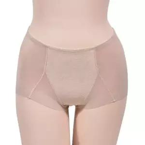 럭센스)복부 쟈가드 플라워 스판 누디라인 삼각거들 스타킹 여성내의 팬츠 팬티스타킹