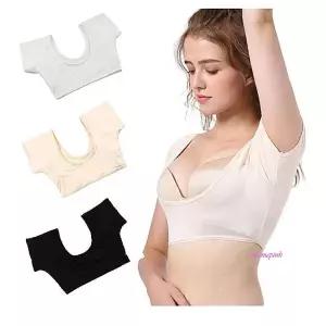 겨땀속옷 겨땀 겨드랑이 숏탑 땀흡수 속옷 관리 제로 신축성좋은 박사이즈 이너웨어 패드fgh518