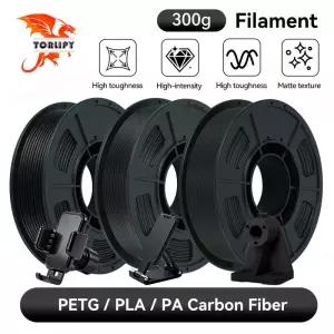 KINGROON 300g 카본 파이버 PLA PETG PA 나일론 필라멘트 1.75mm 고강도 PLA-CF 3D 프린터 재료 대부분의