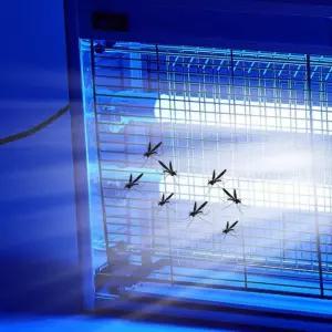 ms LED UV 전격 살충기 실내용 hv-355 모기안녕 야외용