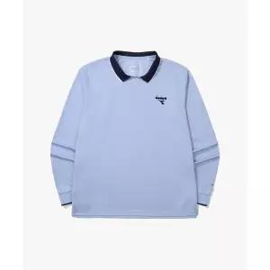매장정품 diadora 디아도라 Diadora DTA 테니스볼 카라 긴팔 티셔츠 BLUE D5123TTL32BLL 1242997