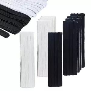 중폭 12골 면고무줄 2.5m 천고무밴드 5개 천고무줄 의류밴드 면고무밴드