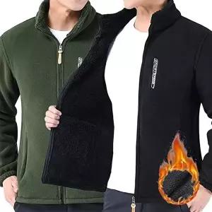 보온자켓 온기고정 양털 기모 플리스 집업 자켓 4color 겨울 보온후리스 뽀글이 점퍼