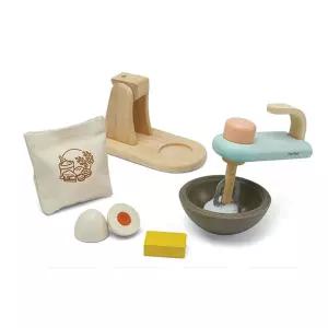플랜토이즈 믹서 세트 원목 요리놀이 주방놀이 장난감