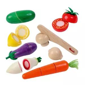 채소썰기 놀이 어린이 원목 주방놀이 요리놀이 장난감