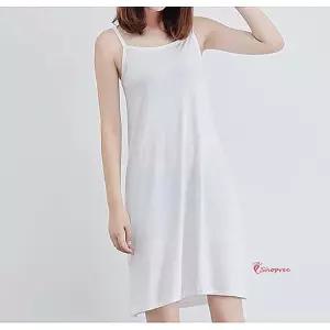 이너원피스 모달 나시 슬립 끈 레이어드 속치마 잠옷 나시끈yza109