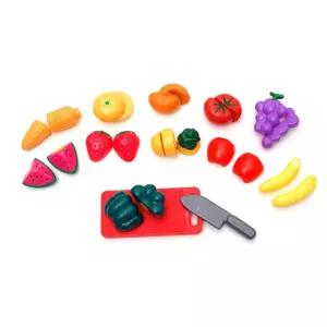 과일과 야채놀이 싹둑 썰기 놀이세트 요리놀이 장난감