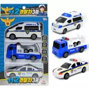 어린이용품 씽크 경찰차 3종