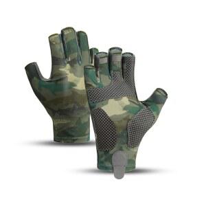 수자유 낚시 장갑 - 남녀 자외선 차단 세일링, 카약, 패들링 및 조정