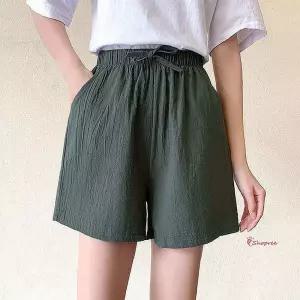 여성 3부 여름 패션 밴딩 데일리 반바지klm700