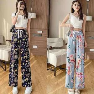 여자바지 몸빼 고무줄 아이스 쿨팬츠 여름 밴딩 냉동qrs120